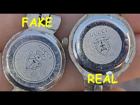 i gucci watch replica vs real|refurbished gucci watches.